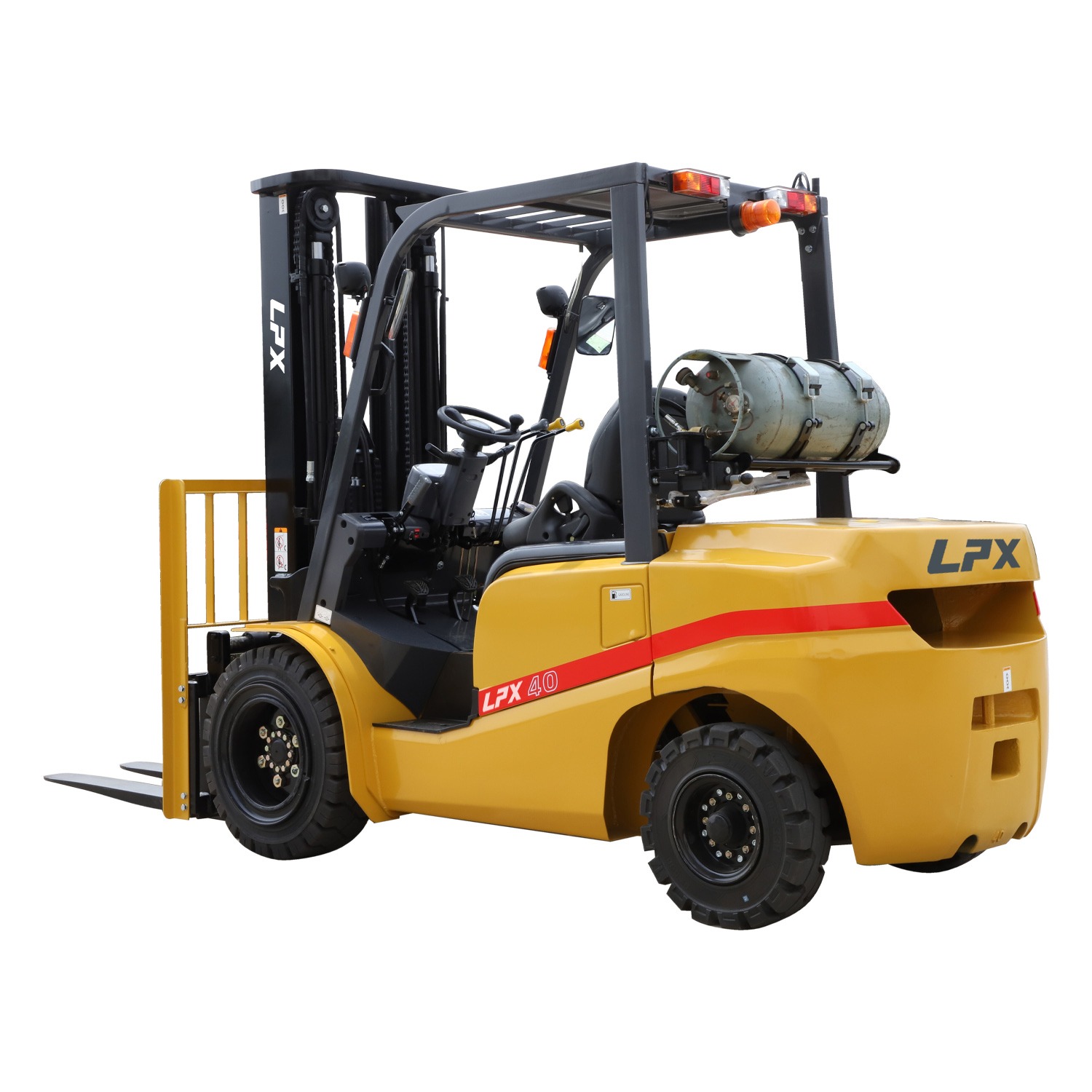 EMPILHADEIRA À COMBUSTÃO GLP / GASOLINA EMBARCADA 2.5TON / 4TON